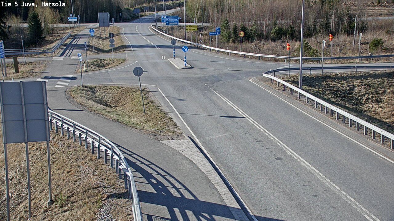 Weather Camera Image Road 5 Juva, Hatsola, Juva, Etelä-Savo