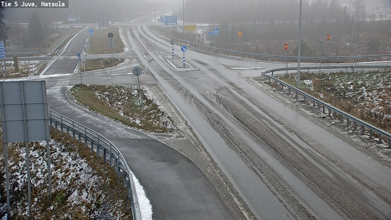 Weather Camera Image Road 5 Juva, Hatsola, Juva, Etelä-Savo