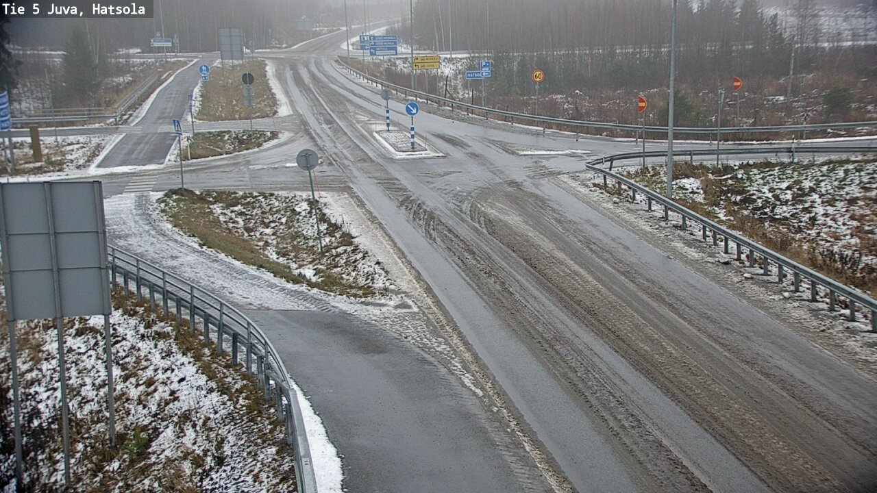 Weather Camera Image Road 5 Juva, Hatsola, Juva, Etelä-Savo