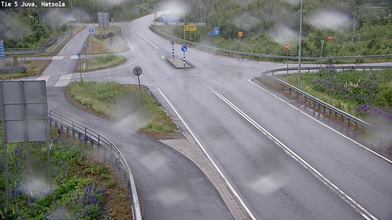 Weather Camera Image Väg 5 Juva, Hatsola, Juva, Etelä-Savo