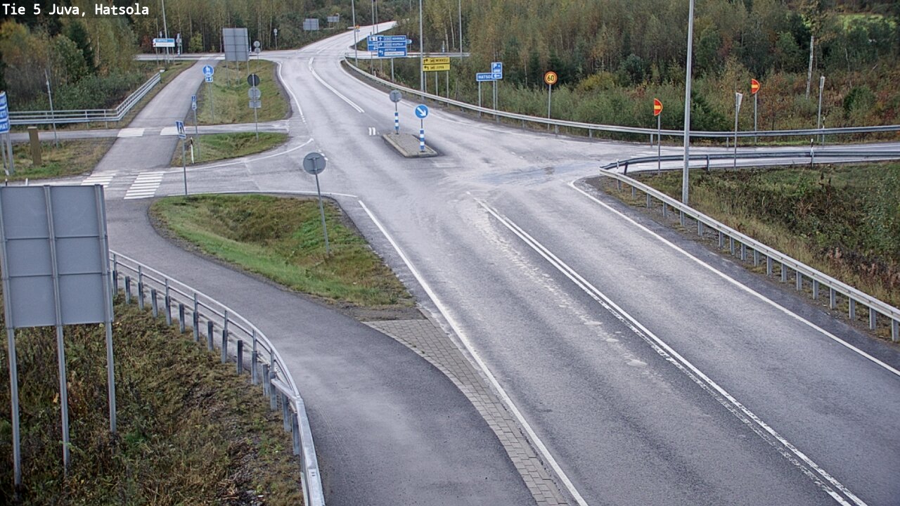 Weather Camera Image Väg 5 Juva, Hatsola, Juva, Etelä-Savo