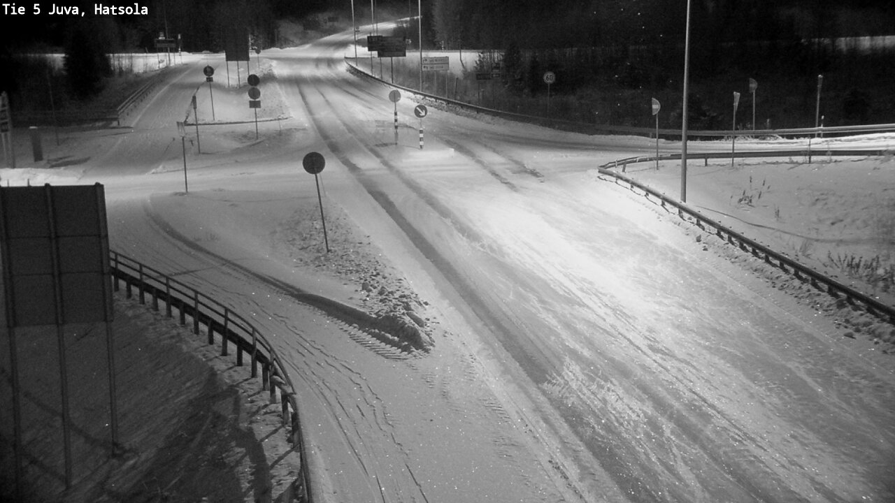 Weather Camera Image Road 5 Juva, Hatsola, Juva, Etelä-Savo