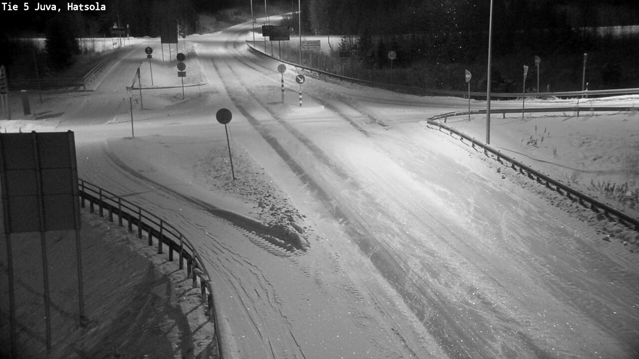 Weather Camera Image Road 5 Juva, Hatsola, Juva, Etelä-Savo
