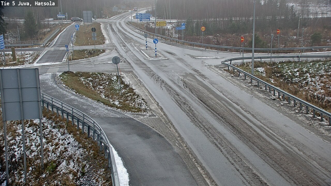 Weather Camera Image Road 5 Juva, Hatsola, Juva, Etelä-Savo