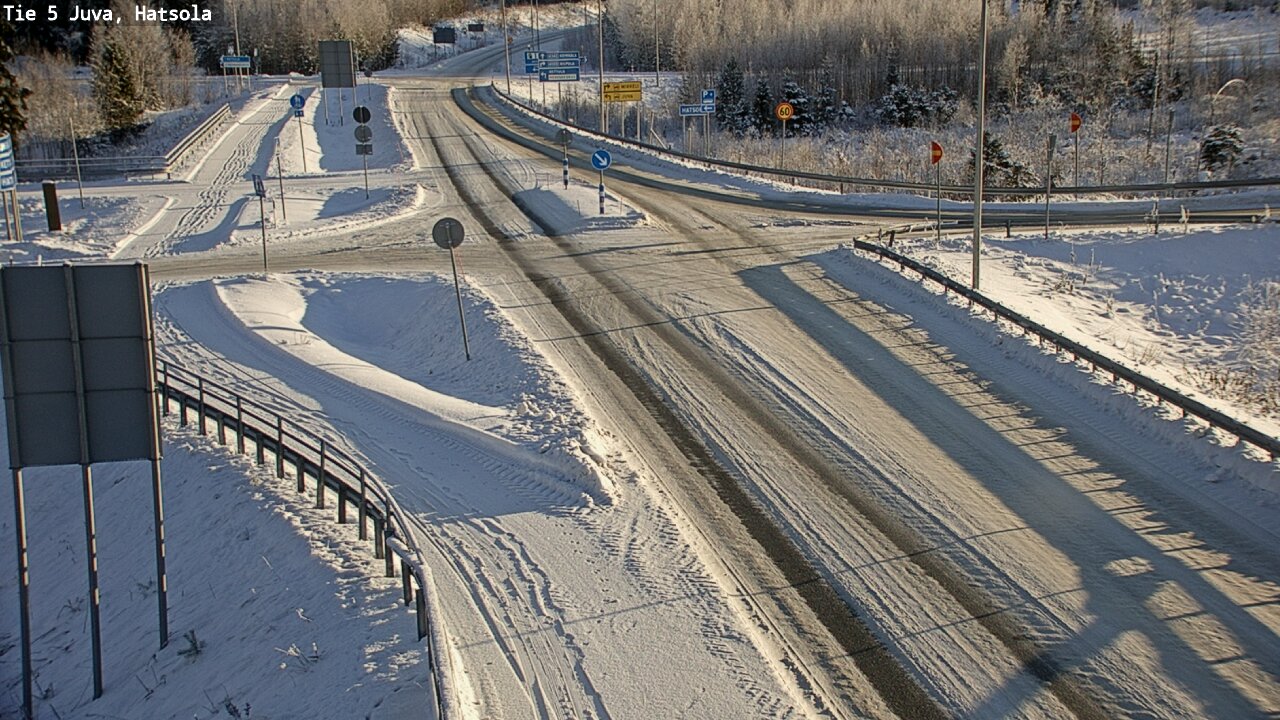 Weather Camera Image Road 5 Juva, Hatsola, Juva, Etelä-Savo