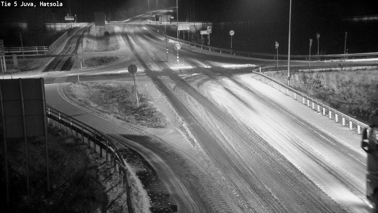 Weather Camera Image Väg 5 Juva, Hatsola, Juva, Etelä-Savo