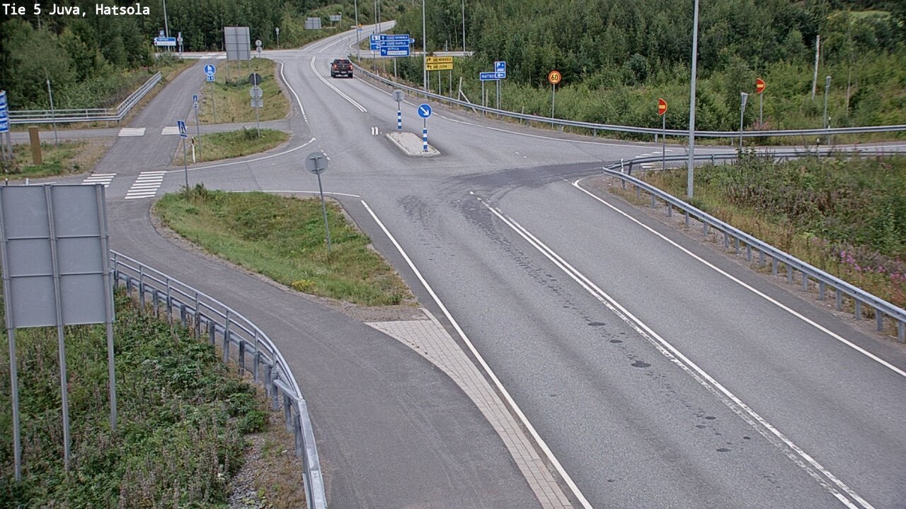 Weather Camera Image Road 5 Juva, Hatsola, Juva, Etelä-Savo