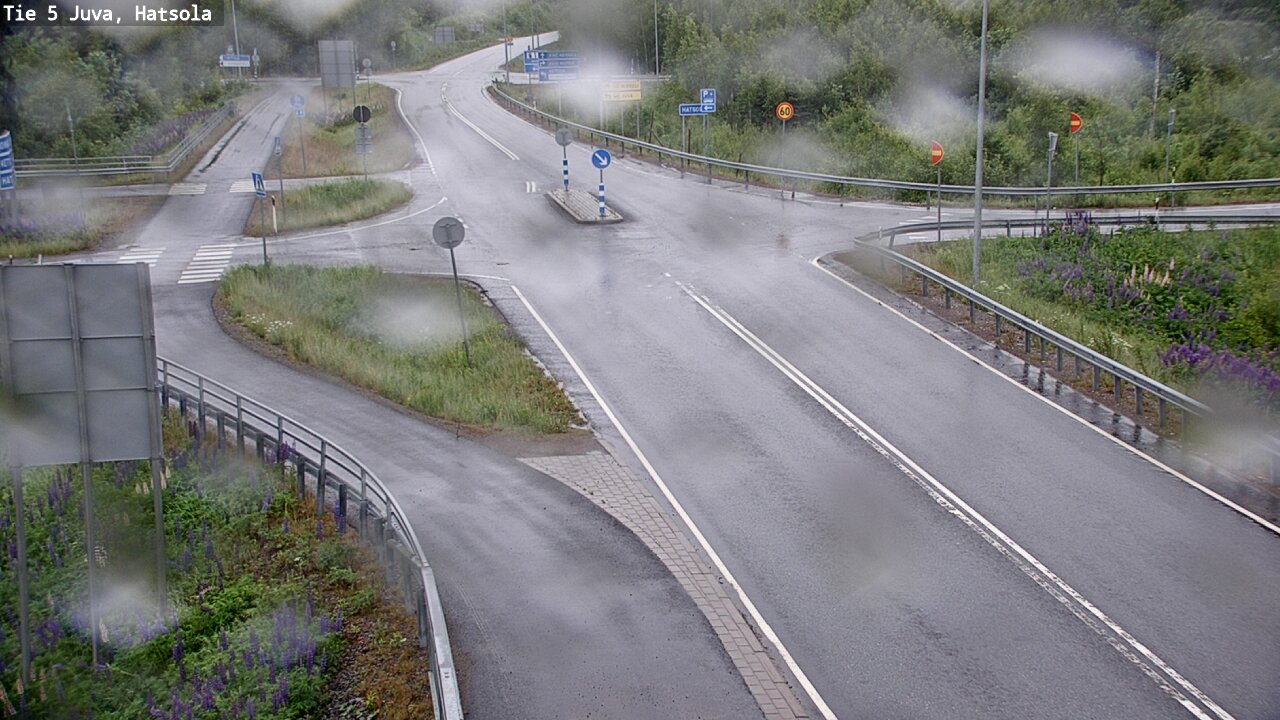 Weather Camera Image Väg 5 Juva, Hatsola, Juva, Etelä-Savo