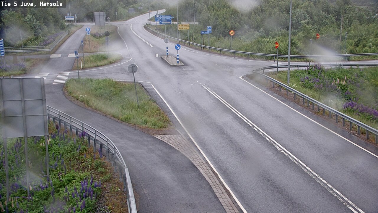 Weather Camera Image Väg 5 Juva, Hatsola, Juva, Etelä-Savo