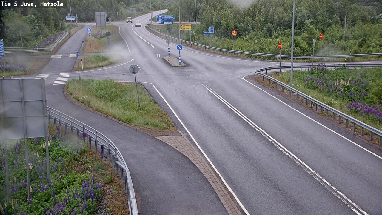 Weather Camera Image Road 5 Juva, Hatsola, Juva, Etelä-Savo
