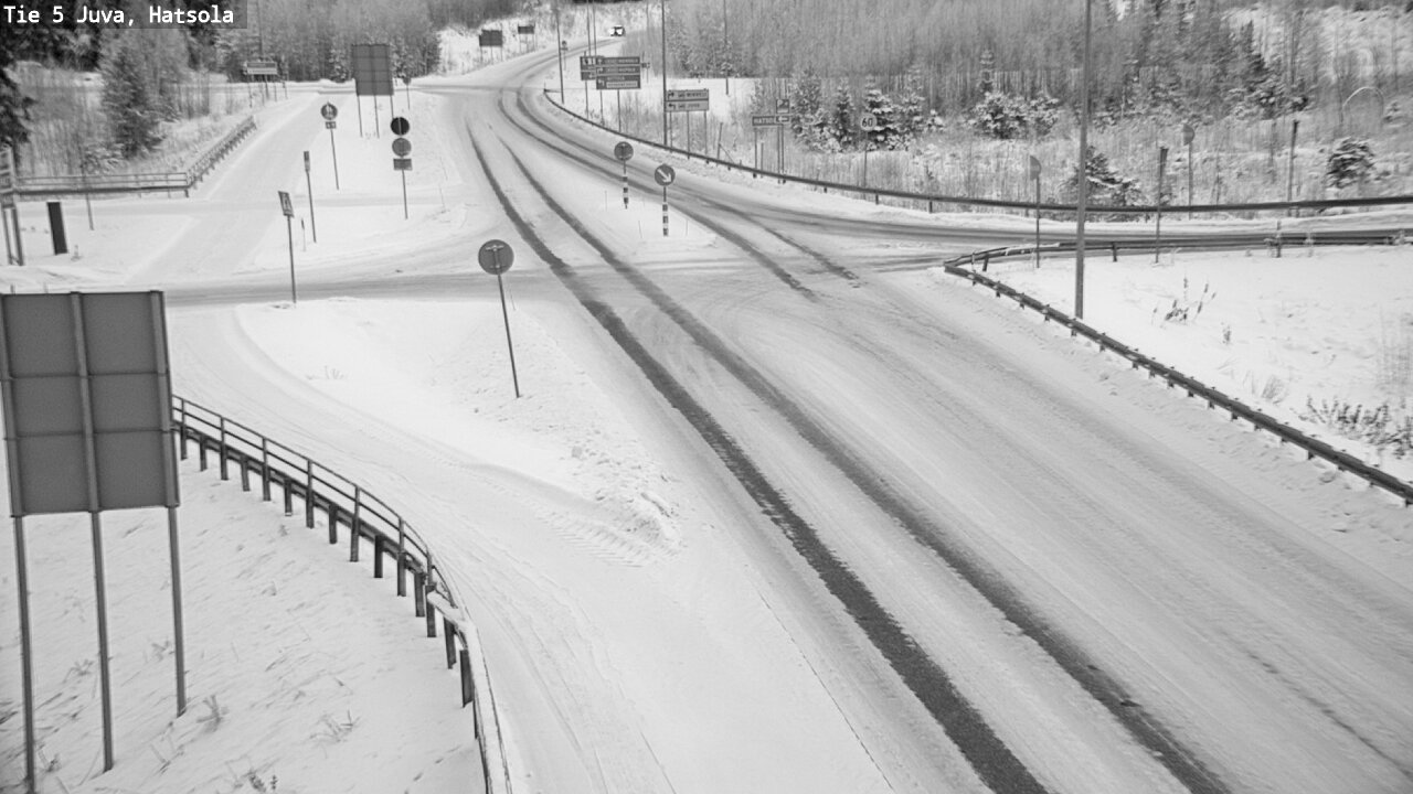 Weather Camera Image Road 5 Juva, Hatsola, Juva, Etelä-Savo