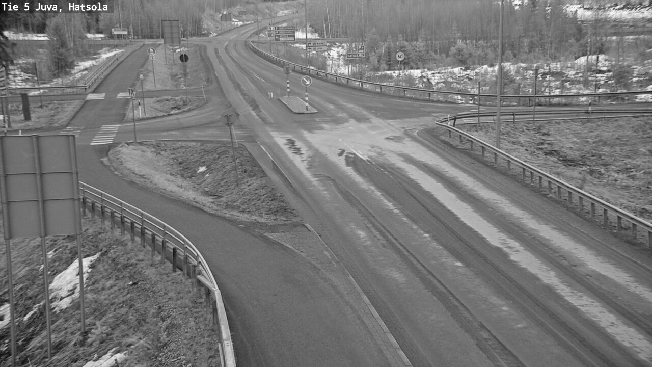 Weather Camera Image Road 5 Juva, Hatsola, Juva, Etelä-Savo