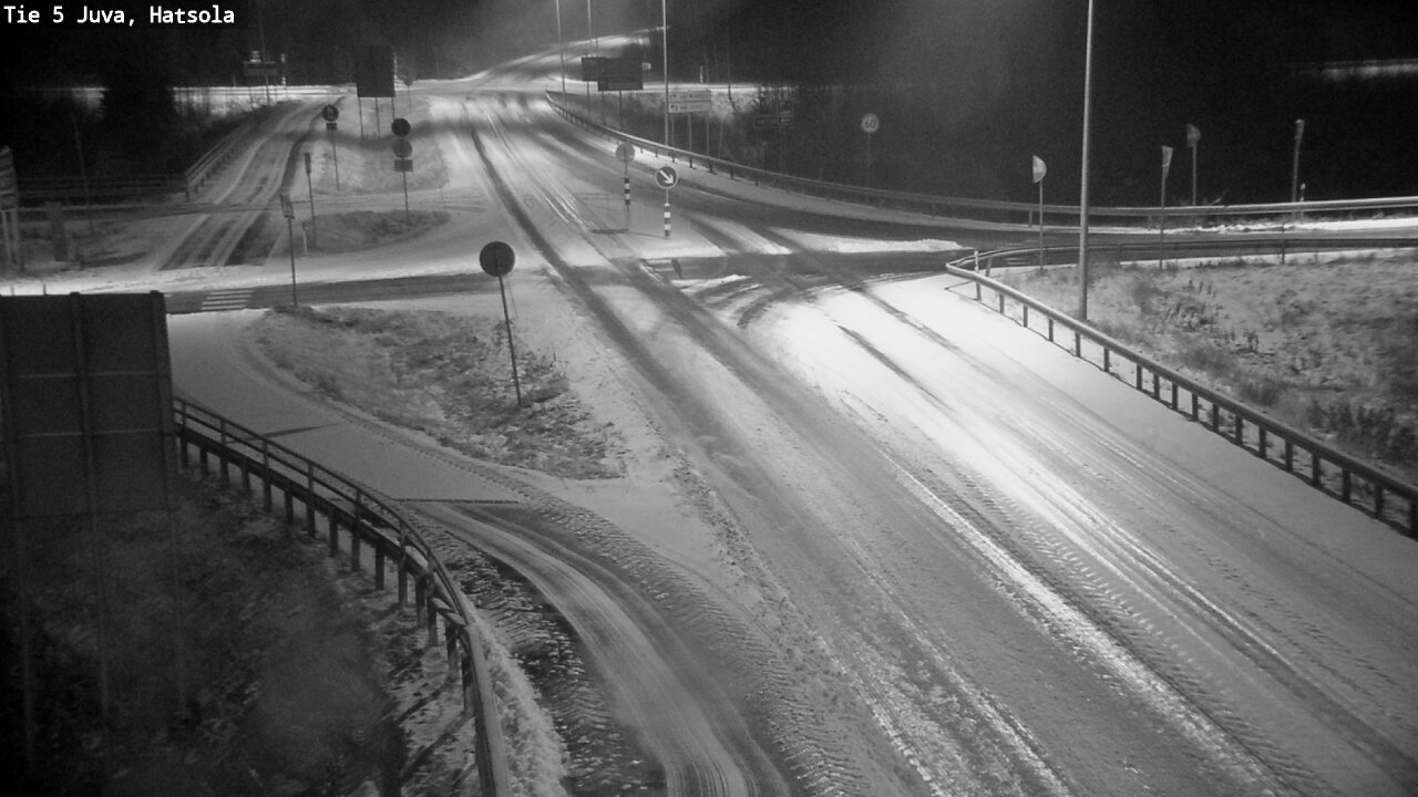Weather Camera Image Väg 5 Juva, Hatsola, Juva, Etelä-Savo