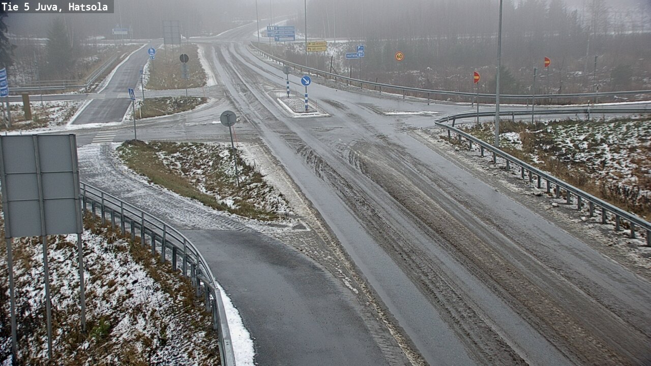 Weather Camera Image Road 5 Juva, Hatsola, Juva, Etelä-Savo
