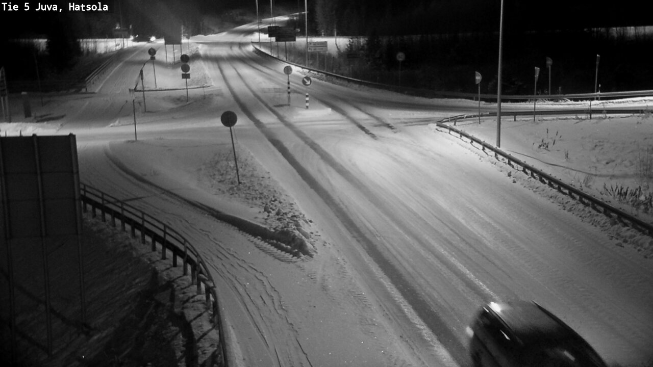 Weather Camera Image Road 5 Juva, Hatsola, Juva, Etelä-Savo