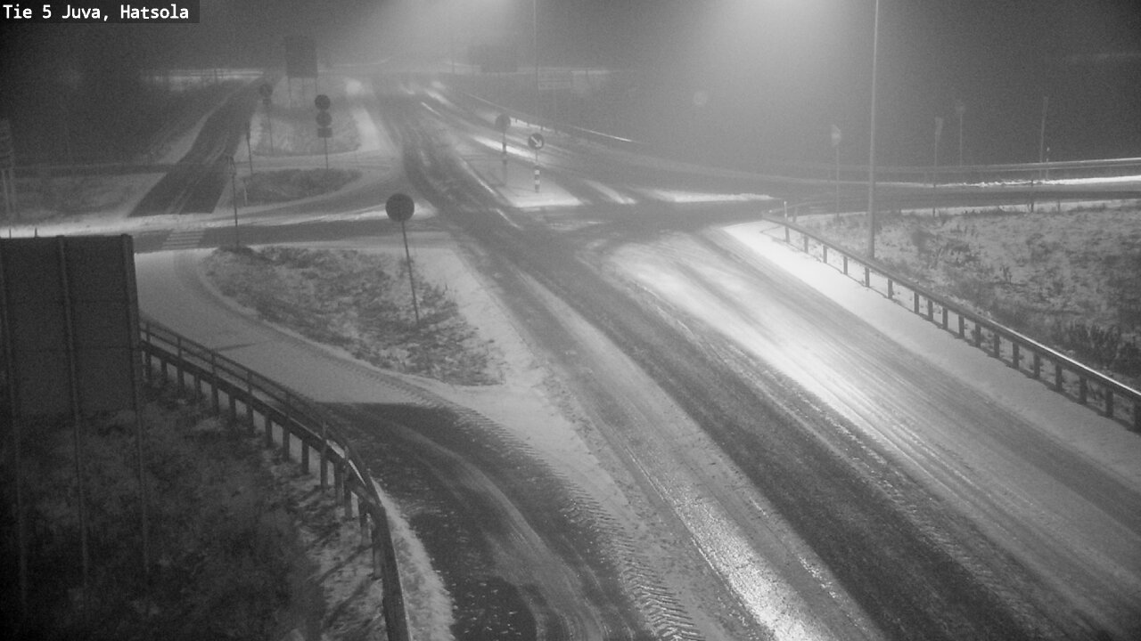 Weather Camera Image Road 5 Juva, Hatsola, Juva, Etelä-Savo