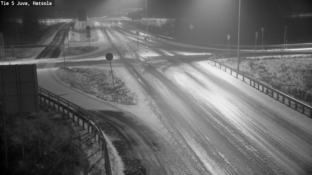 Weather Camera Image Väg 5 Juva, Hatsola, Juva, Etelä-Savo