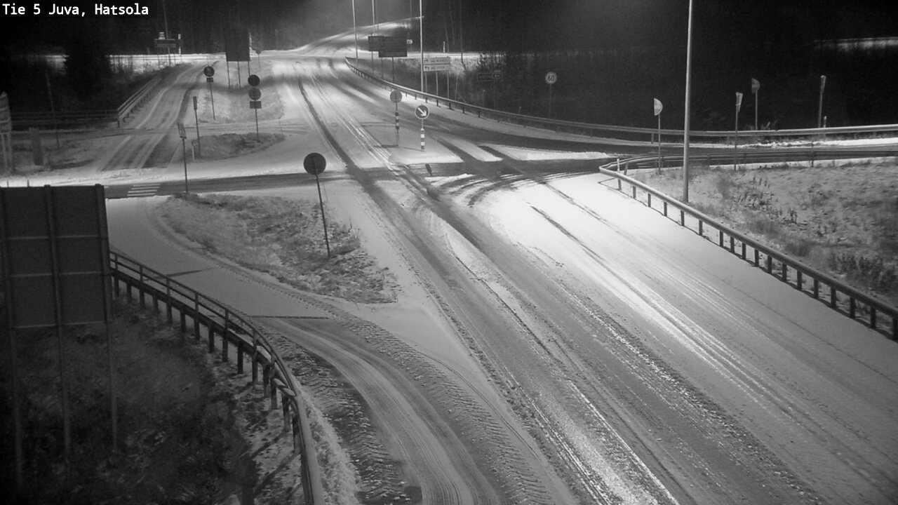 Weather Camera Image Väg 5 Juva, Hatsola, Juva, Etelä-Savo