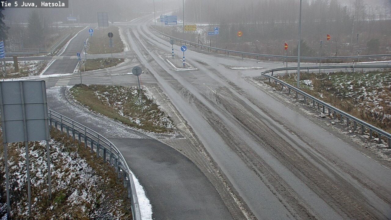Weather Camera Image Road 5 Juva, Hatsola, Juva, Etelä-Savo