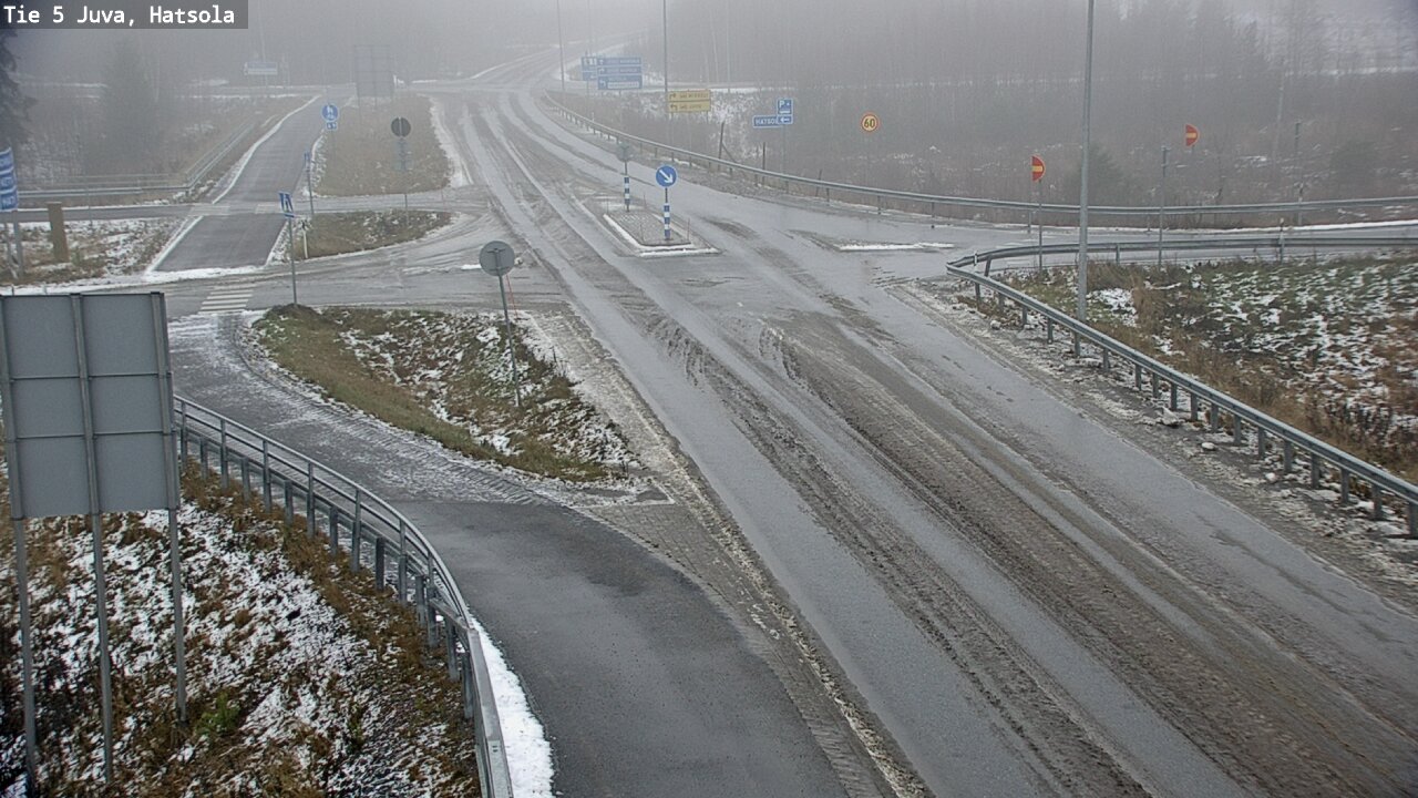 Weather Camera Image Road 5 Juva, Hatsola, Juva, Etelä-Savo