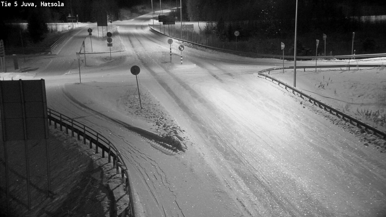 Weather Camera Image Road 5 Juva, Hatsola, Juva, Etelä-Savo
