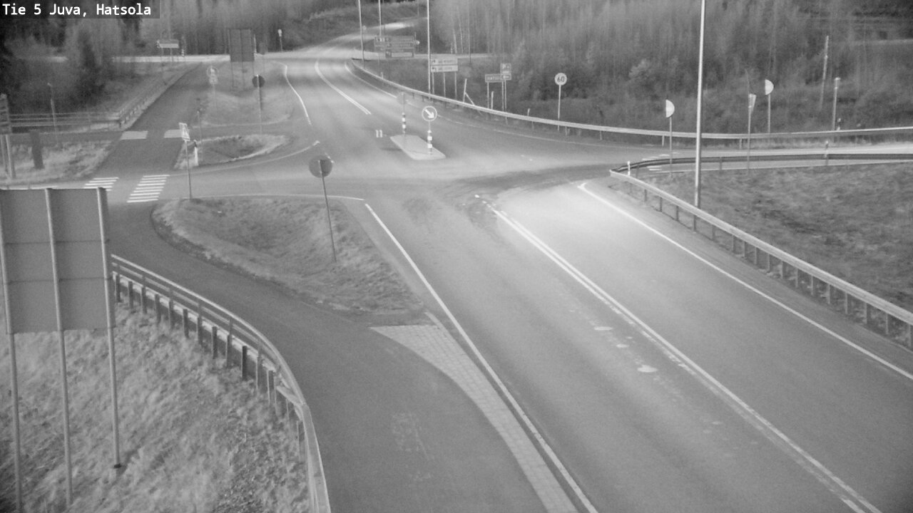 Weather Camera Image Road 5 Juva, Hatsola, Juva, Etelä-Savo