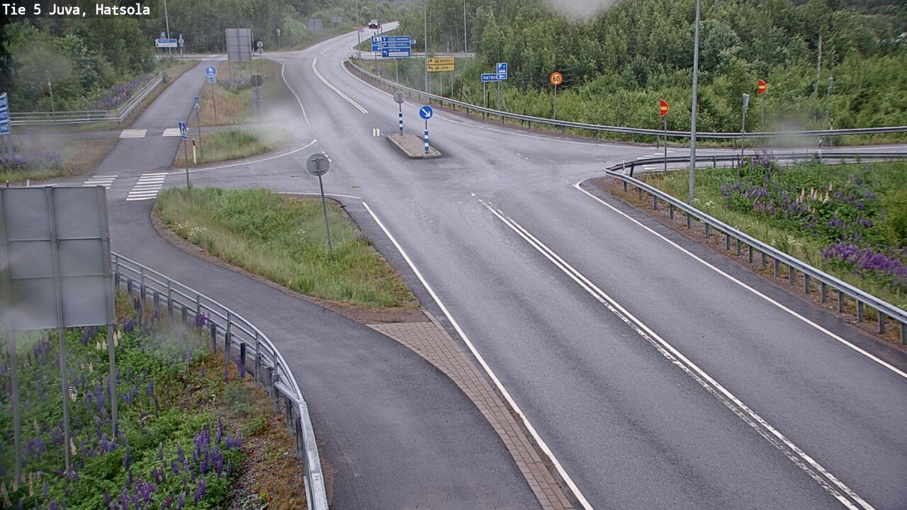 Weather Camera Image Road 5 Juva, Hatsola, Juva, Etelä-Savo