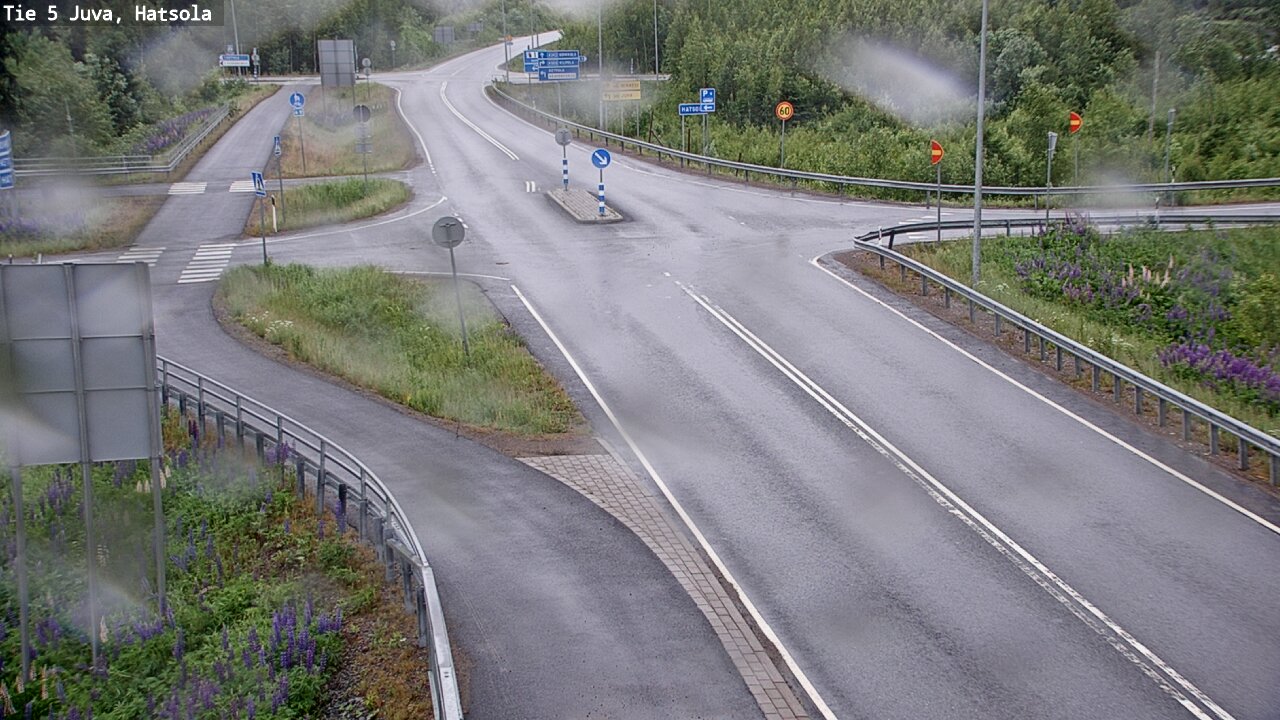 Weather Camera Image Road 5 Juva, Hatsola, Juva, Etelä-Savo
