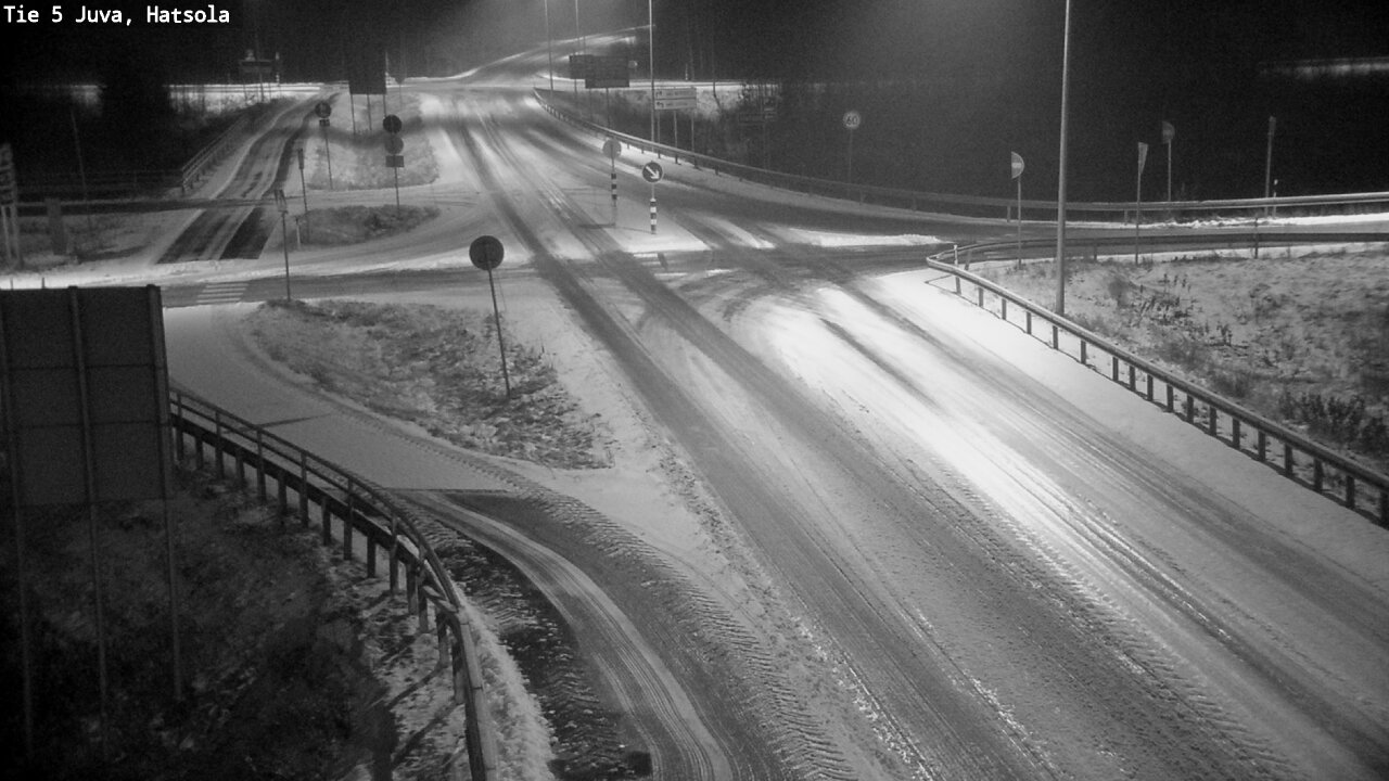 Weather Camera Image Väg 5 Juva, Hatsola, Juva, Etelä-Savo