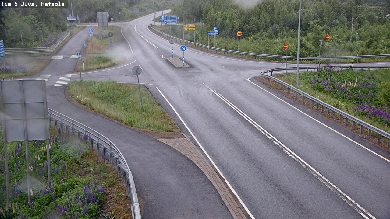 Weather Camera Image Road 5 Juva, Hatsola, Juva, Etelä-Savo