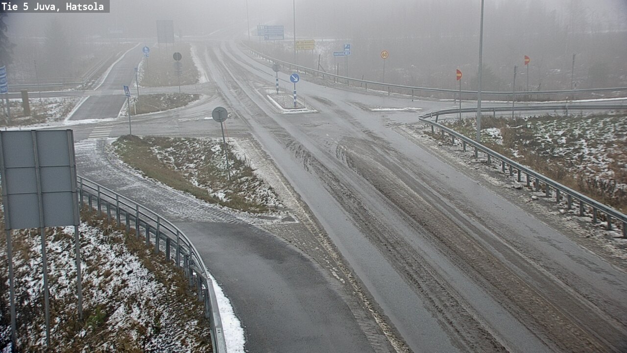 Weather Camera Image Road 5 Juva, Hatsola, Juva, Etelä-Savo