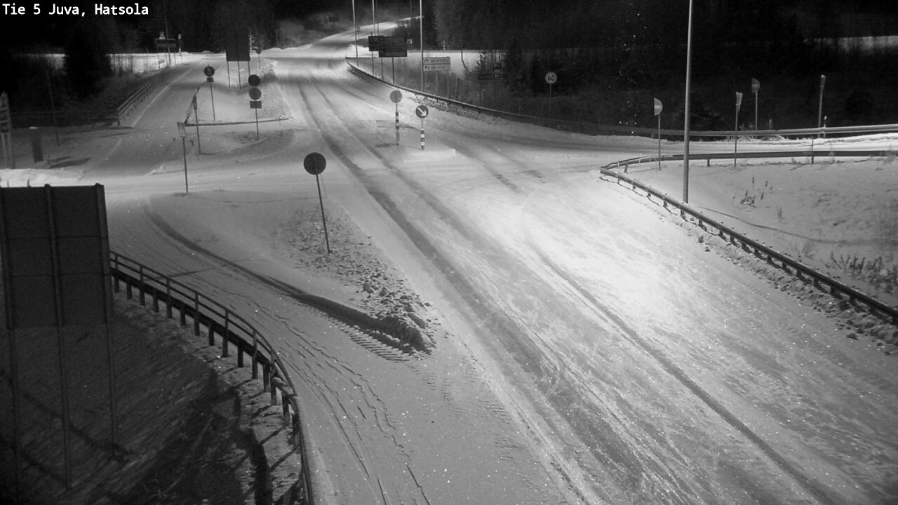 Weather Camera Image Road 5 Juva, Hatsola, Juva, Etelä-Savo