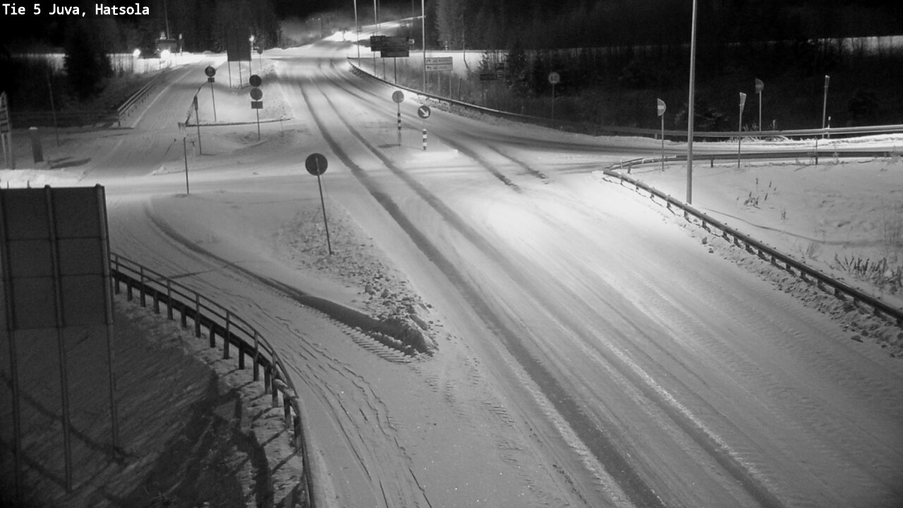 Weather Camera Image Road 5 Juva, Hatsola, Juva, Etelä-Savo