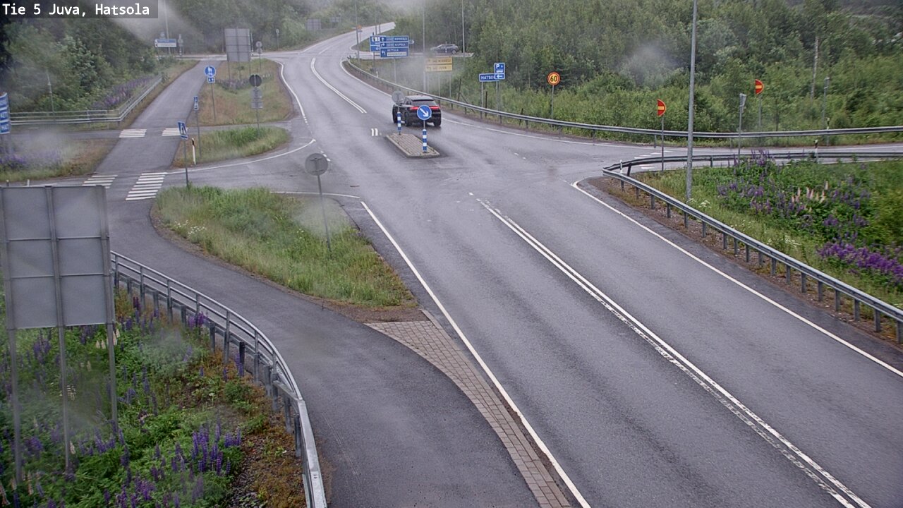 Weather Camera Image Väg 5 Juva, Hatsola, Juva, Etelä-Savo