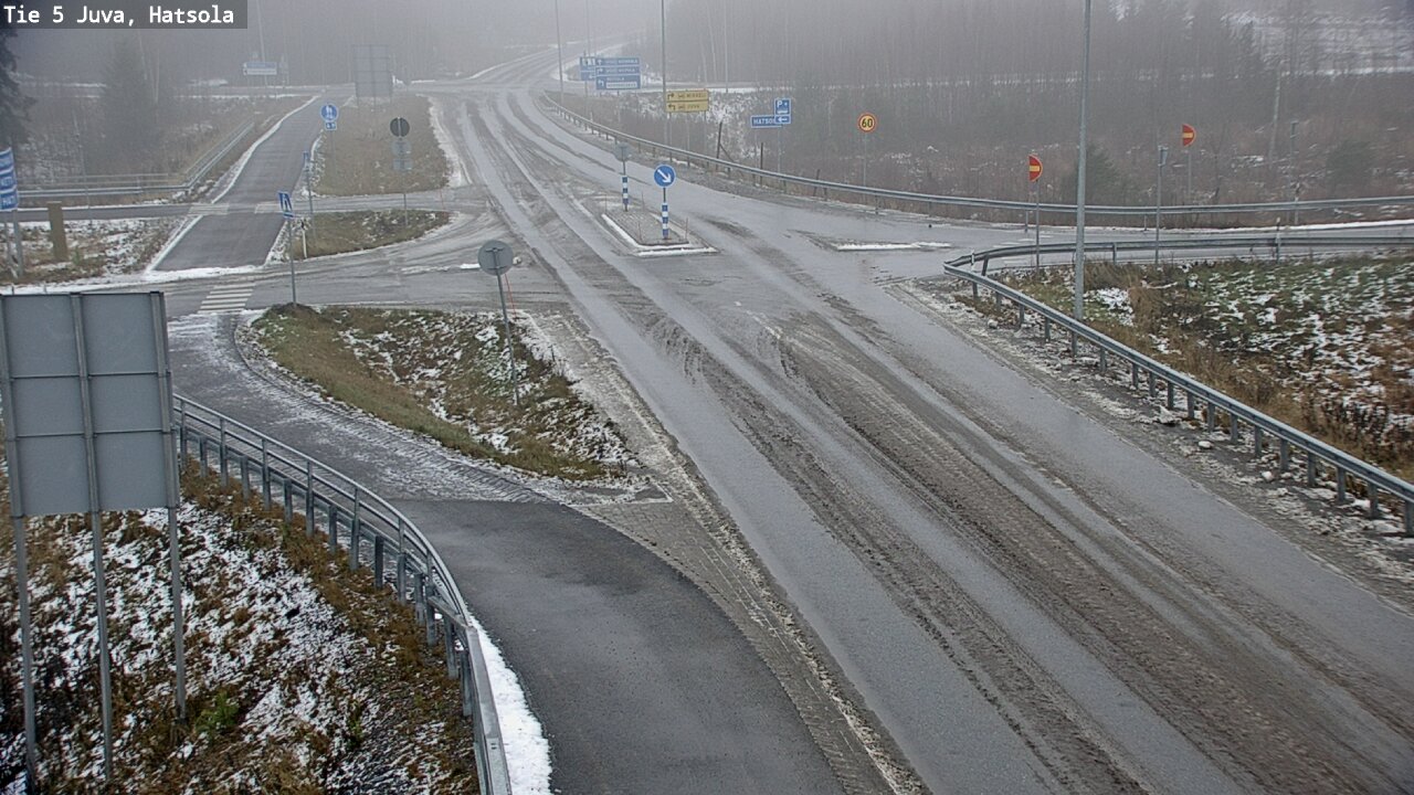 Weather Camera Image Road 5 Juva, Hatsola, Juva, Etelä-Savo