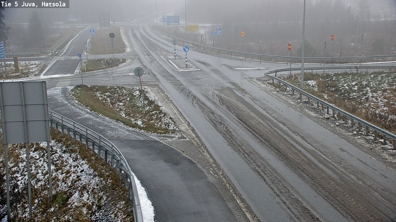 Weather Camera Image Road 5 Juva, Hatsola, Juva, Etelä-Savo