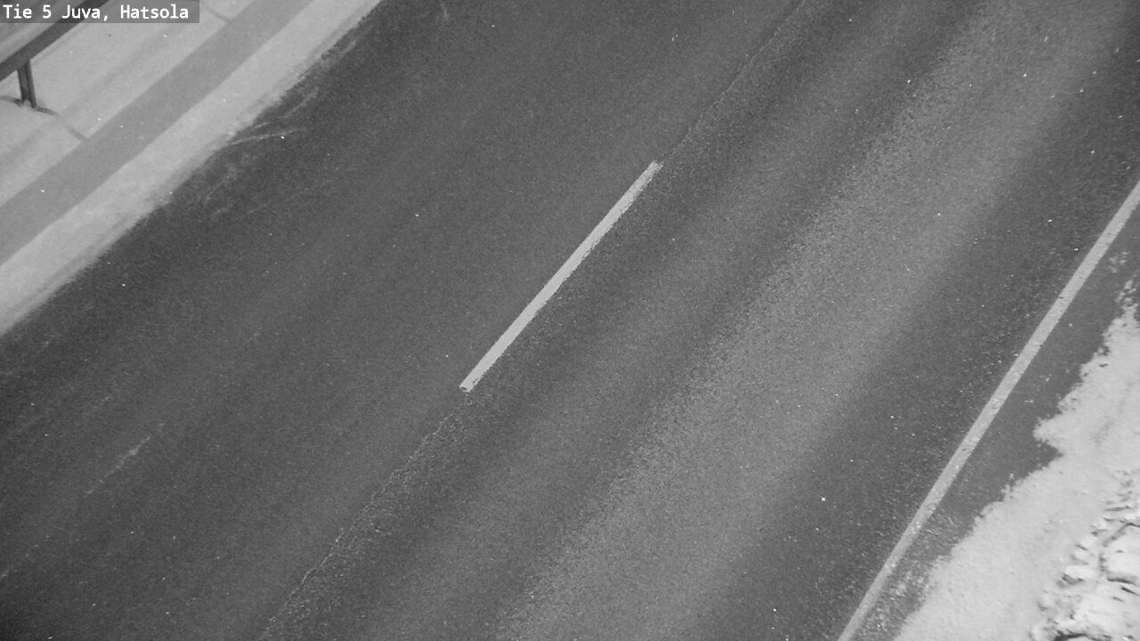 Weather Camera Image Väg 5 Juva, Hatsola, Juva, Etelä-Savo