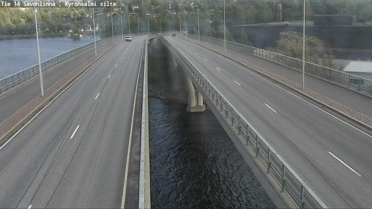 Weather Camera Image Road 14 Savonlinna, Kyrönsalmi, Savonlinna, Etelä-Savo