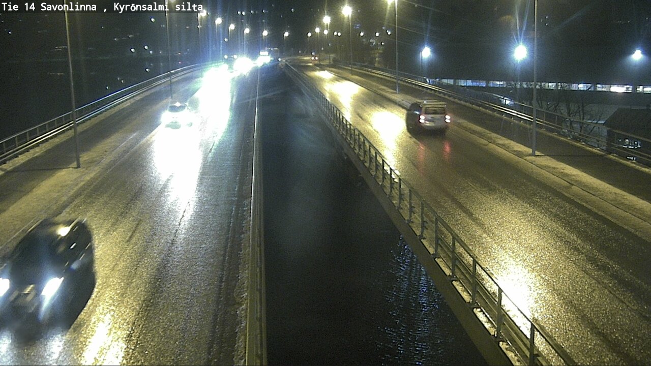 Weather Camera Image Väg 14 Nyslott, Kyrönsalmi, Savonlinna, Etelä-Savo