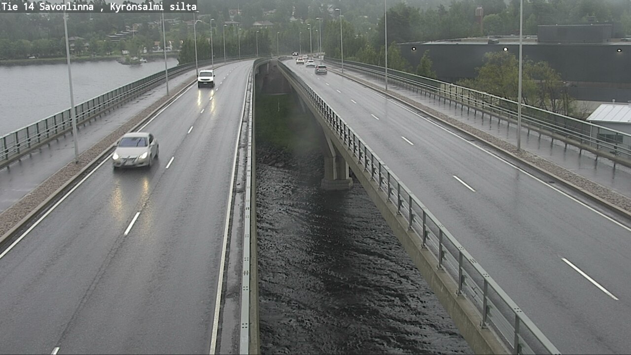 Weather Camera Image Road 14 Savonlinna, Kyrönsalmi, Savonlinna, Etelä-Savo