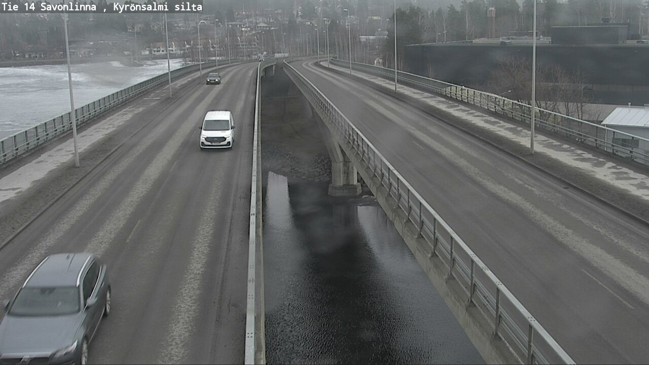 Weather Camera Image Väg 14 Nyslott, Kyrönsalmi, Savonlinna, Etelä-Savo