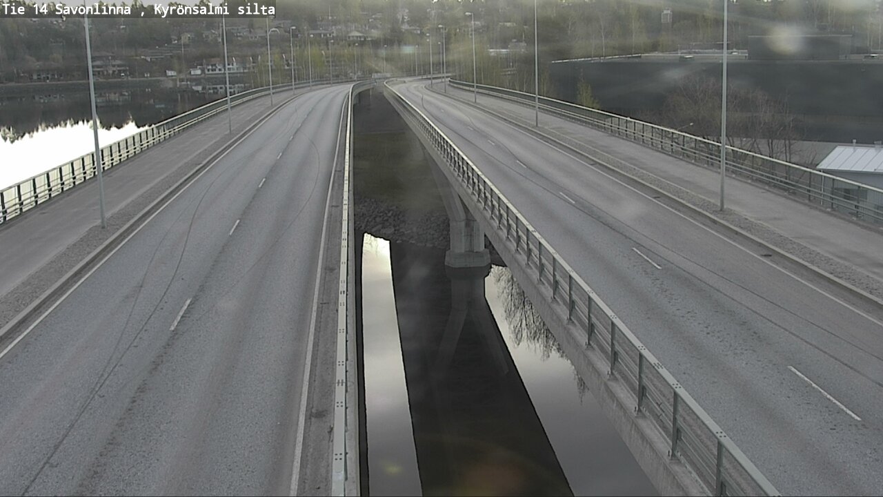 Weather Camera Image Väg 14 Nyslott, Kyrönsalmi, Savonlinna, Etelä-Savo