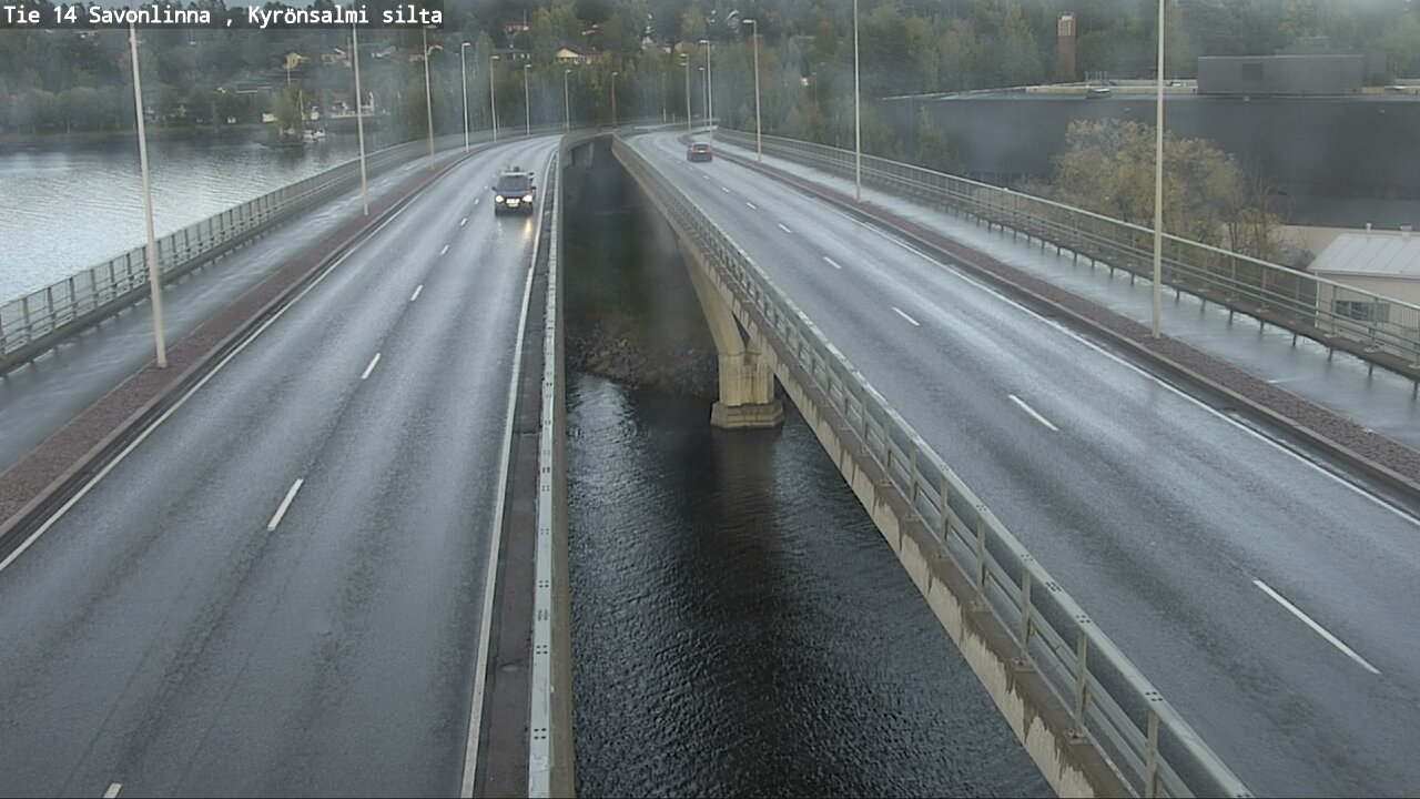 Weather Camera Image Road 14 Savonlinna, Kyrönsalmi, Savonlinna, Etelä-Savo