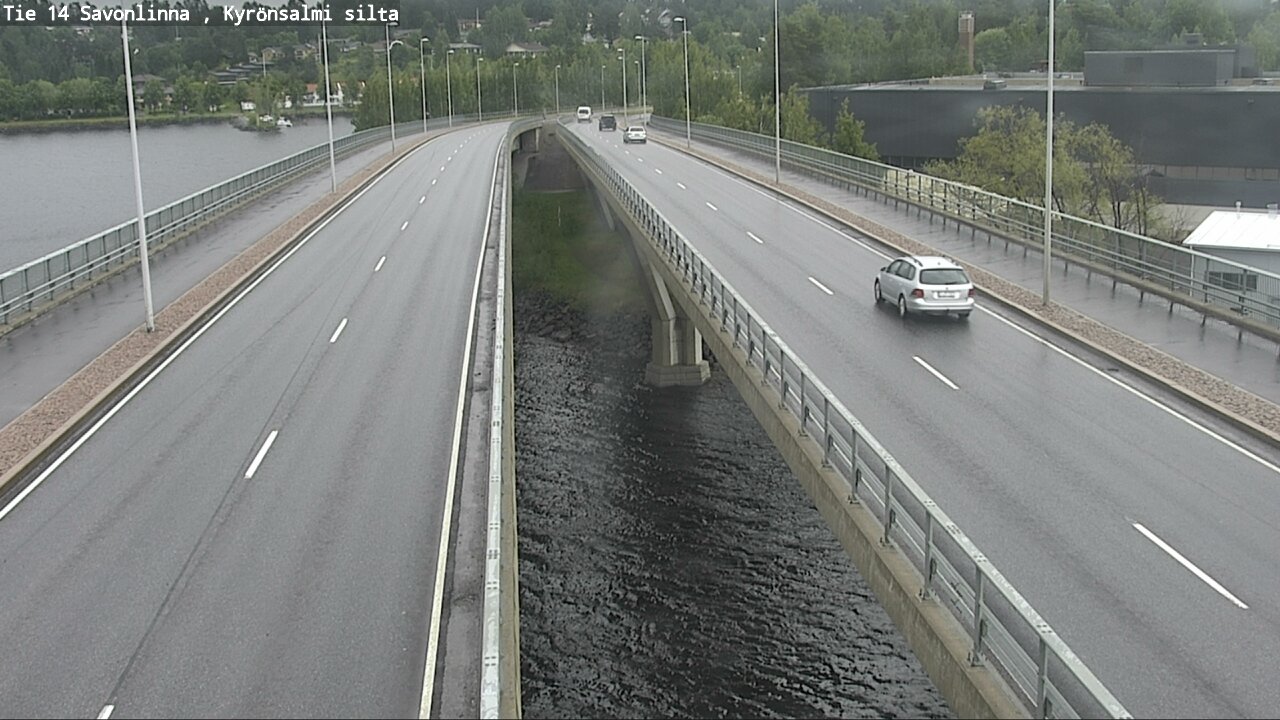 Weather Camera Image Road 14 Savonlinna, Kyrönsalmi, Savonlinna, Etelä-Savo