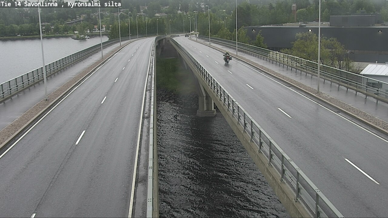 Weather Camera Image Road 14 Savonlinna, Kyrönsalmi, Savonlinna, Etelä-Savo