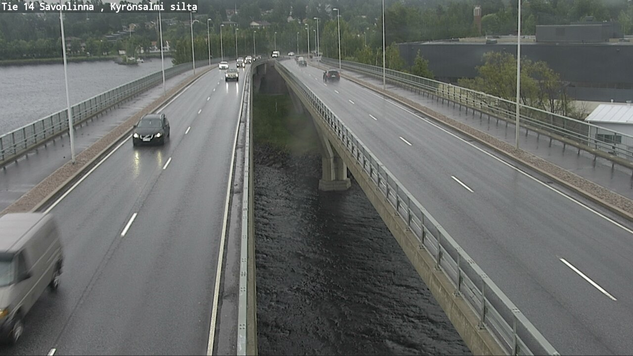 Weather Camera Image Väg 14 Nyslott, Kyrönsalmi, Savonlinna, Etelä-Savo
