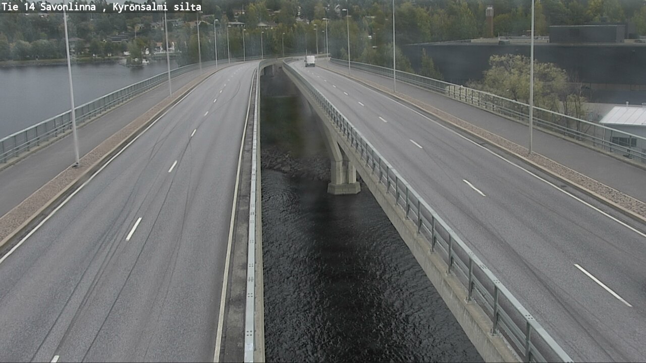 Weather Camera Image Road 14 Savonlinna, Kyrönsalmi, Savonlinna, Etelä-Savo