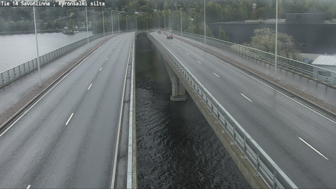 Weather Camera Image Road 14 Savonlinna, Kyrönsalmi, Savonlinna, Etelä-Savo