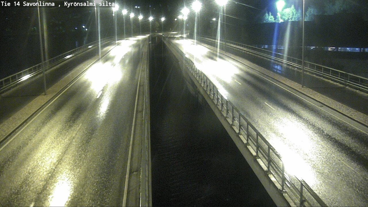 Weather Camera Image Road 14 Savonlinna, Kyrönsalmi, Savonlinna, Etelä-Savo