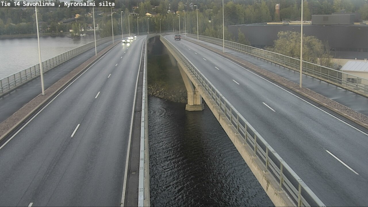 Weather Camera Image Road 14 Savonlinna, Kyrönsalmi, Savonlinna, Etelä-Savo